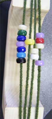 loom with beads
